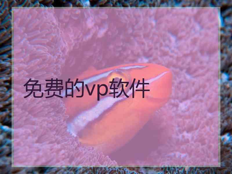 免费的vp软件