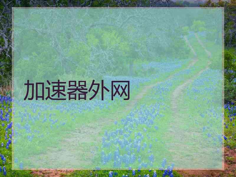 加速器外网