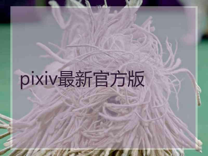 pixiv最新官方版